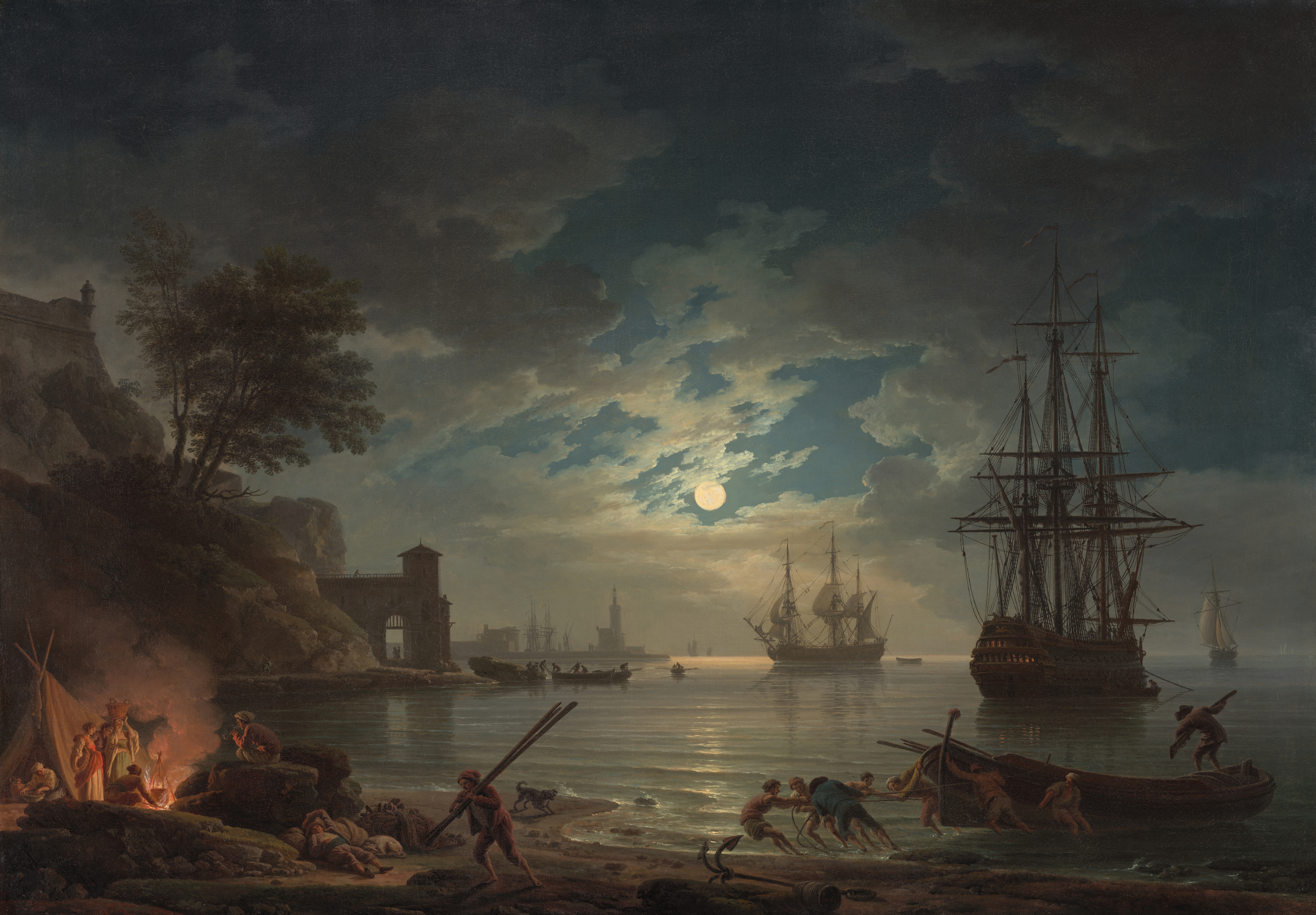 Vernet, Clair de lune, Washington