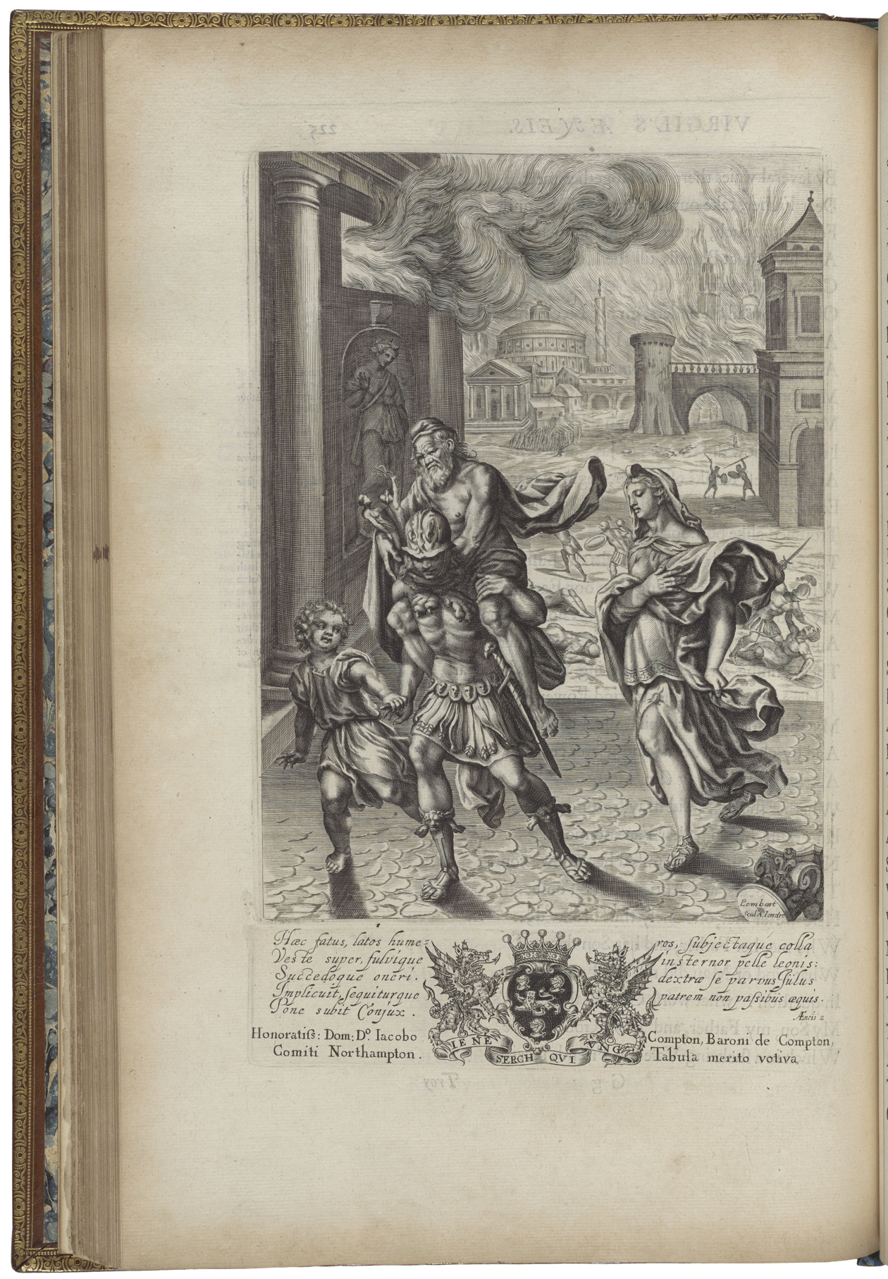 Edition anglaise d'Ogilby, Londres 1654