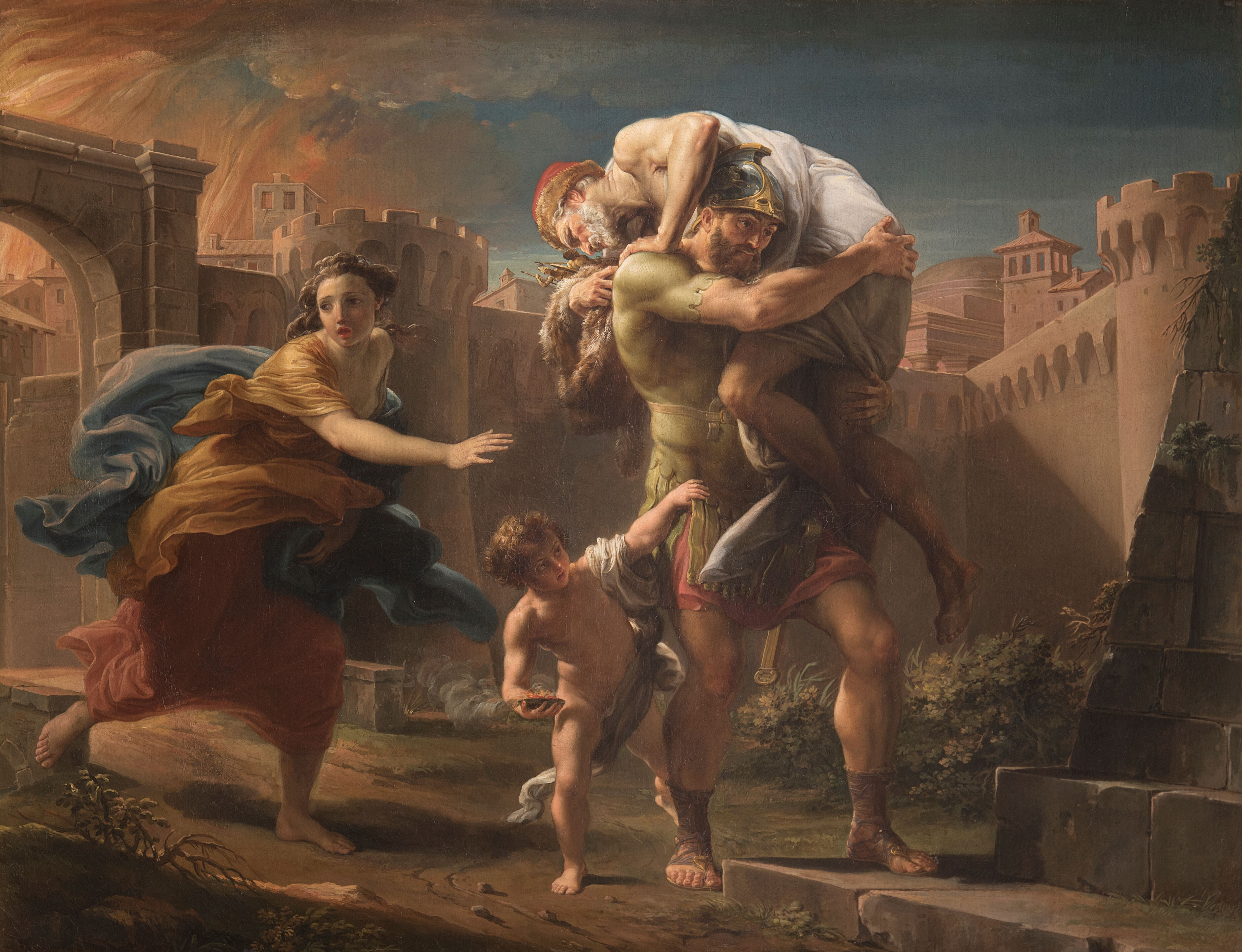 Batoni, Enée et Anchise