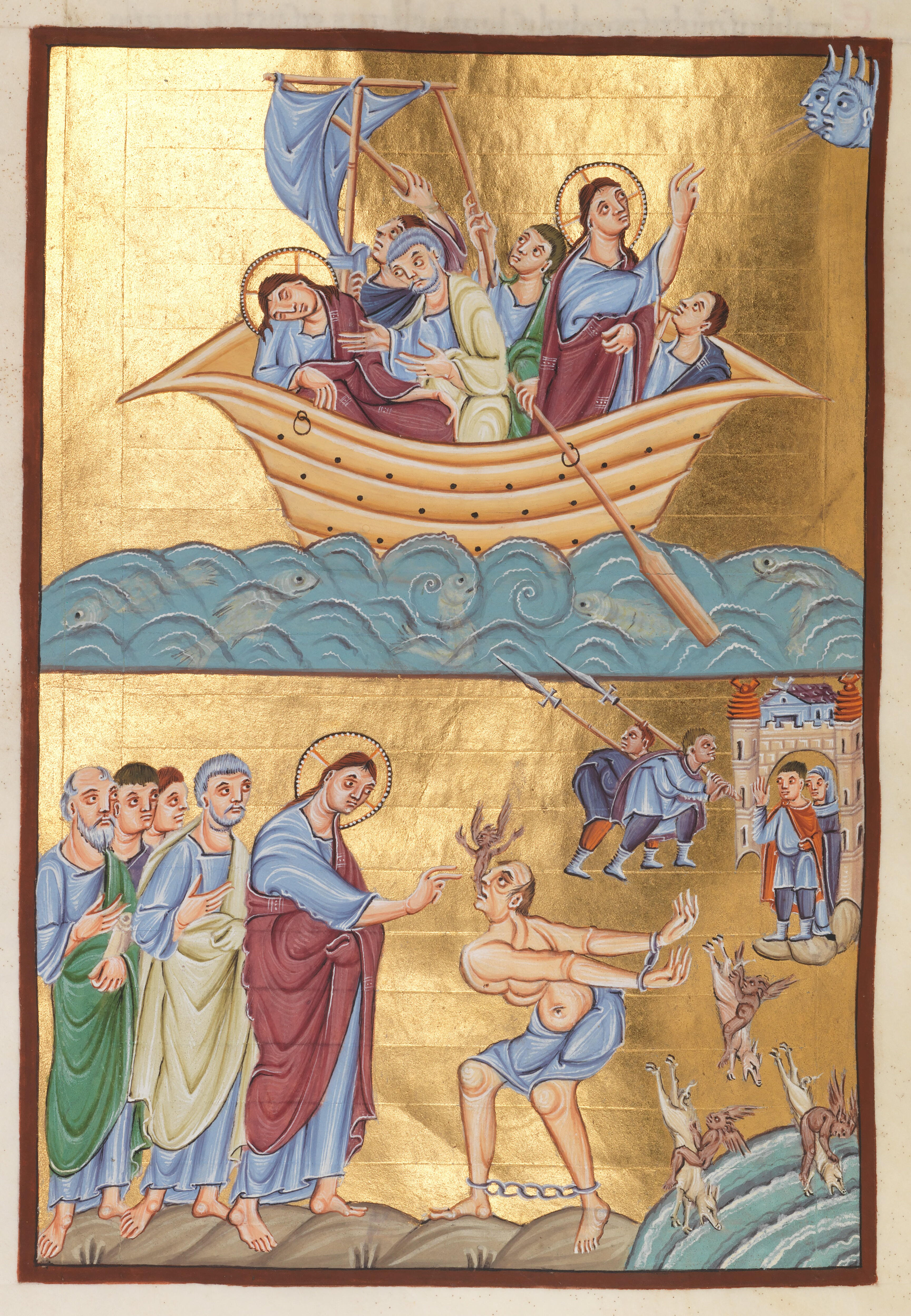 Evangéliaire d'Othon III, F103v