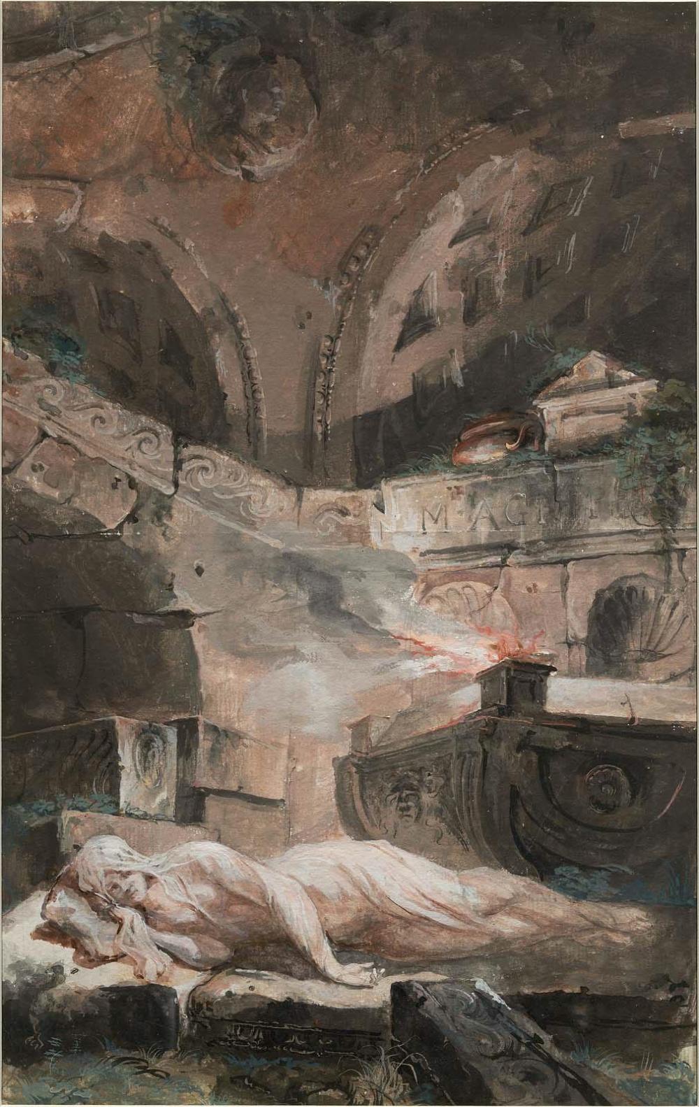 Giovanni David Vestale au tombeau
