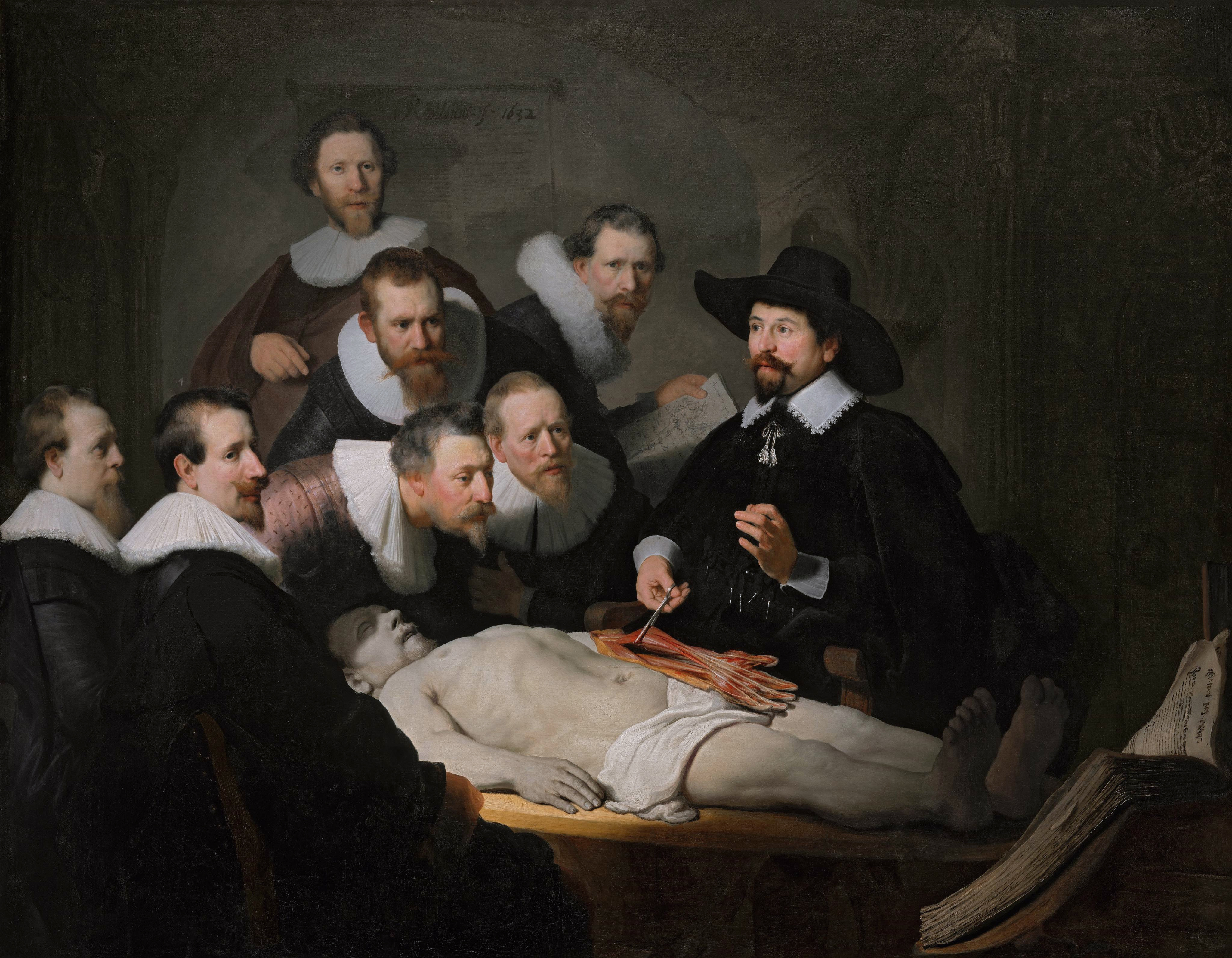 La leçon d’anatomie du docteur Nicolaes Tulp - Rembrandt
