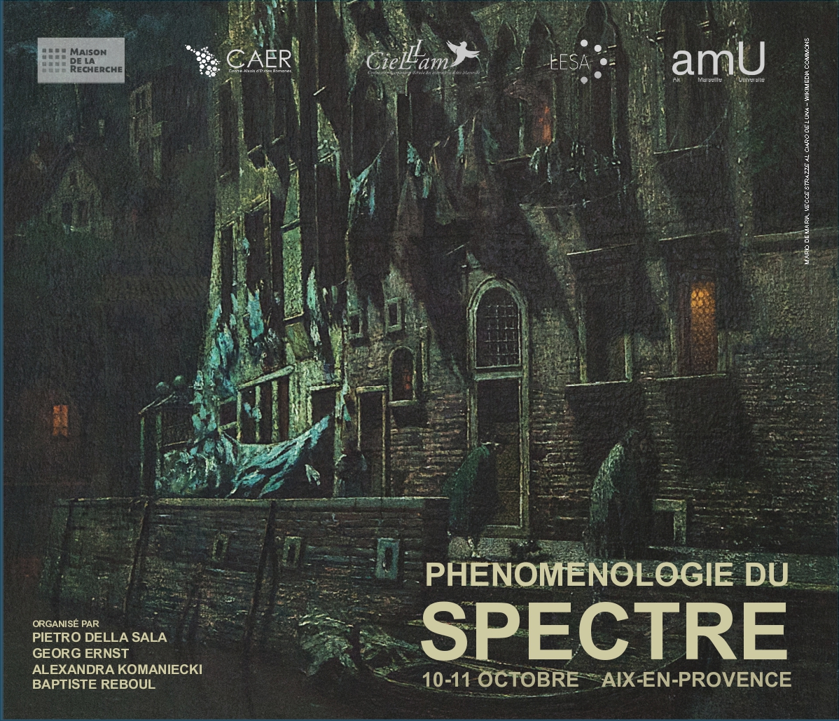 Journées d'étude séminaire phénoménologie du spectre