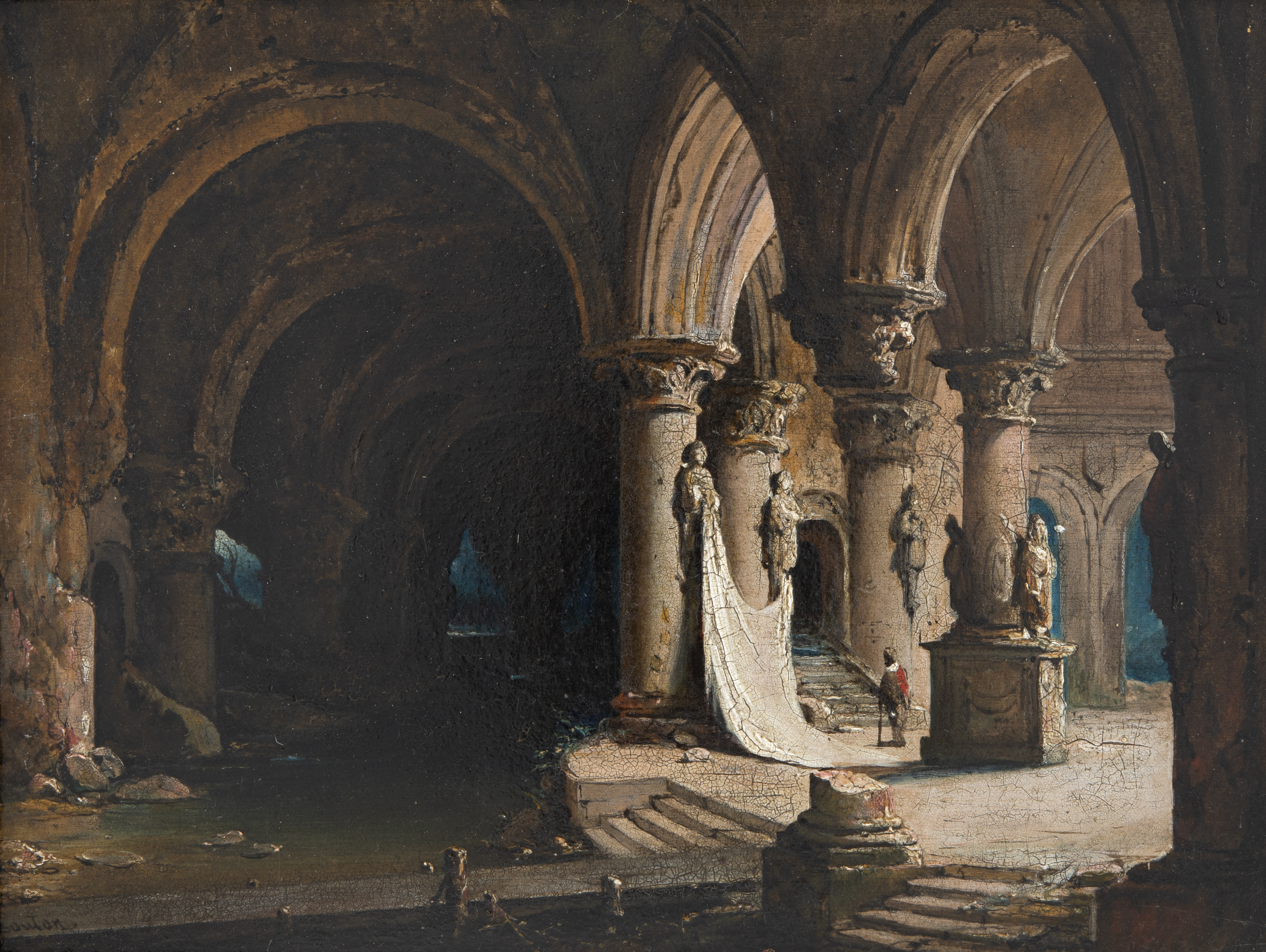 Bouton, Salle souterraine