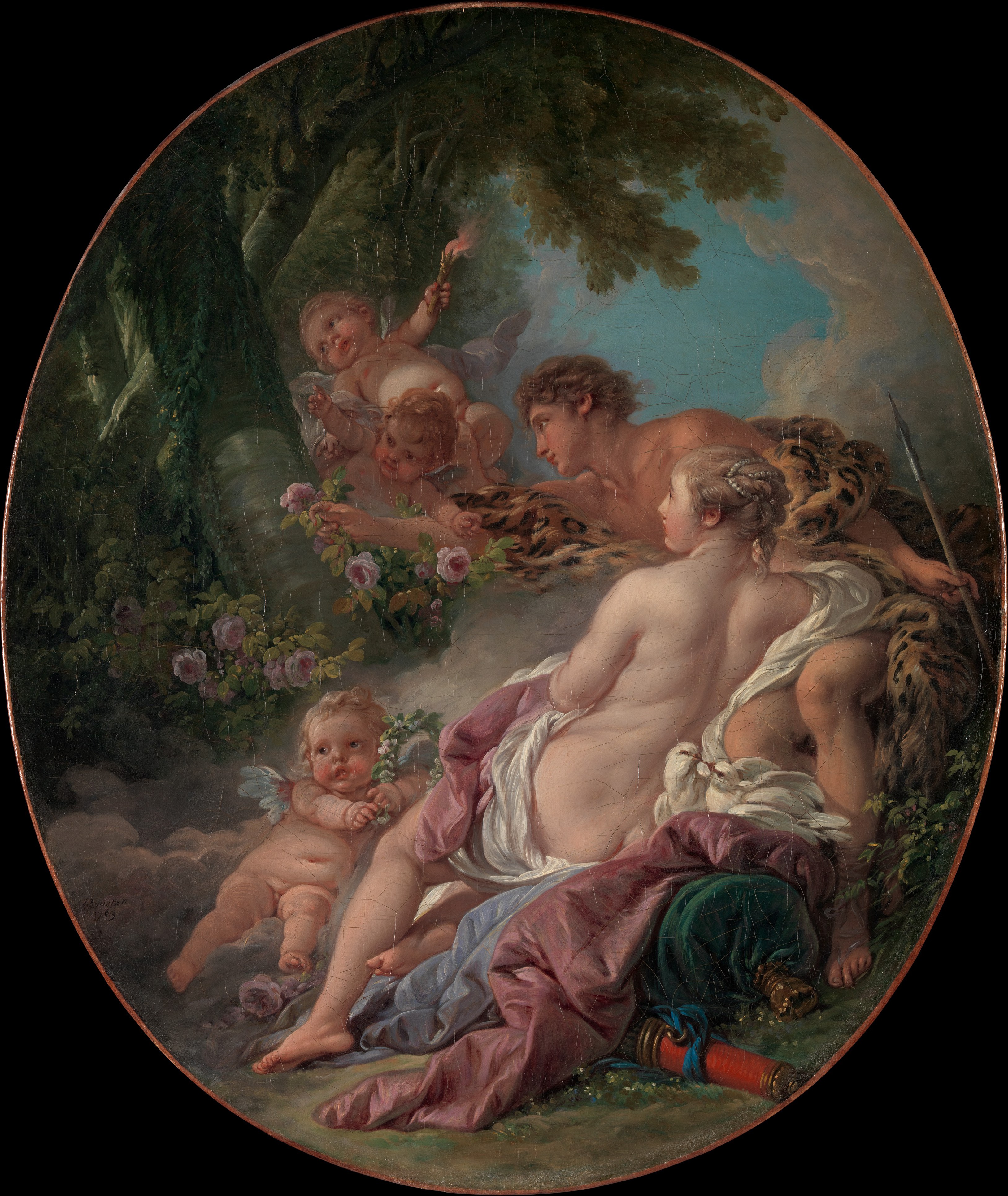 Boucher, Angélique et Médor