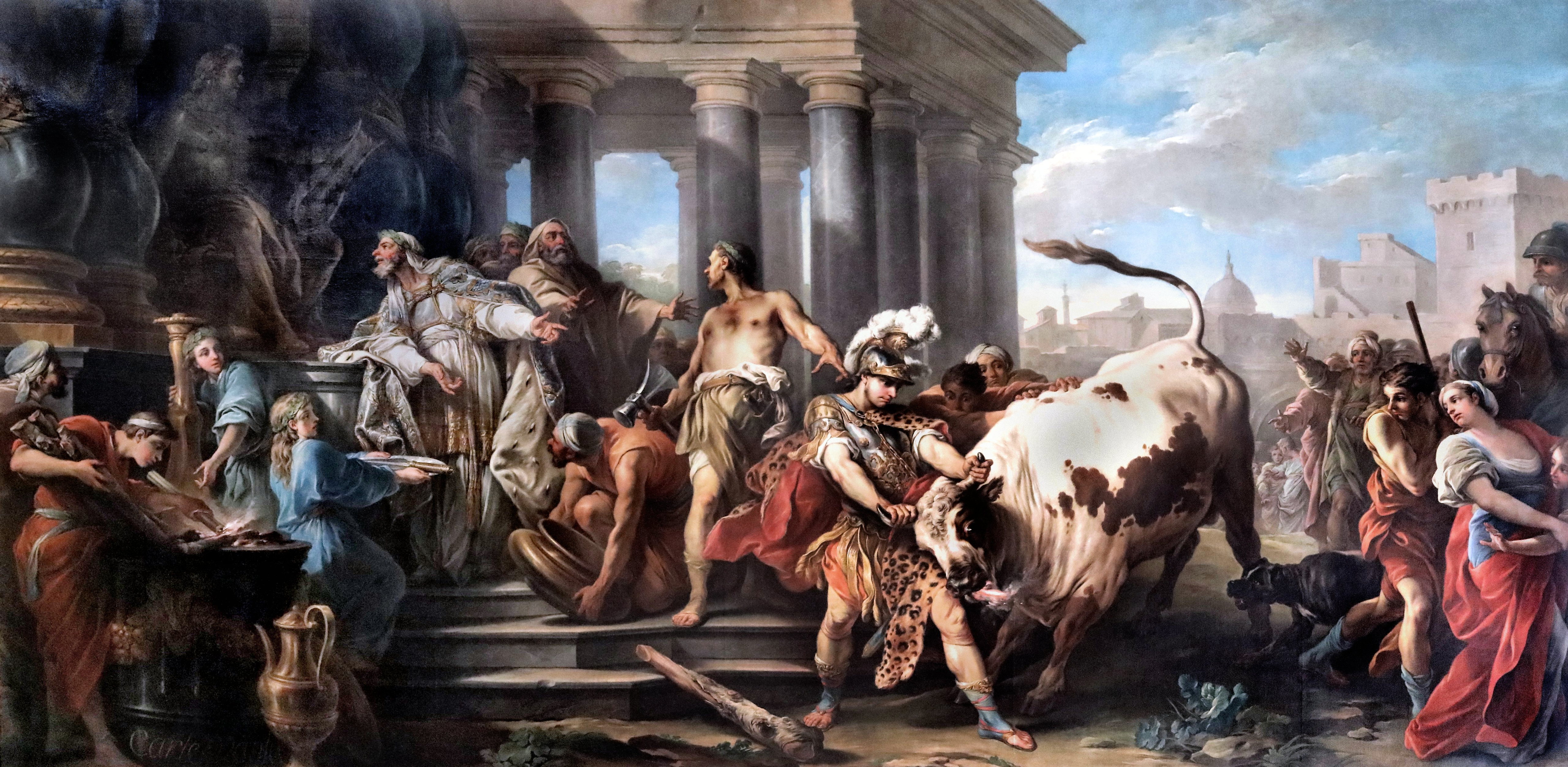 Vanloo, Thésée taureau Marathon