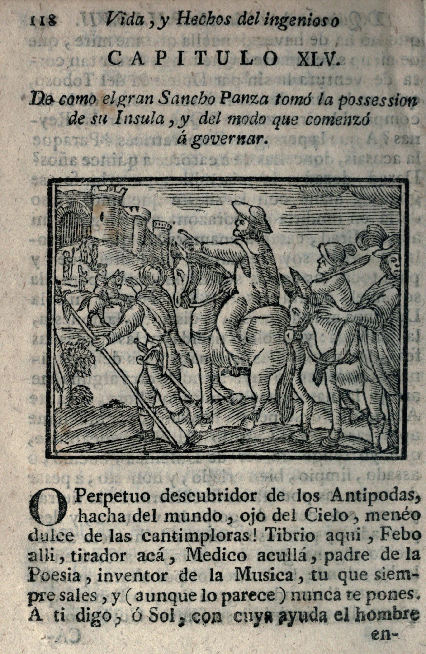 Don Quichotte, éd. Barcelone 1755?, 2, 45