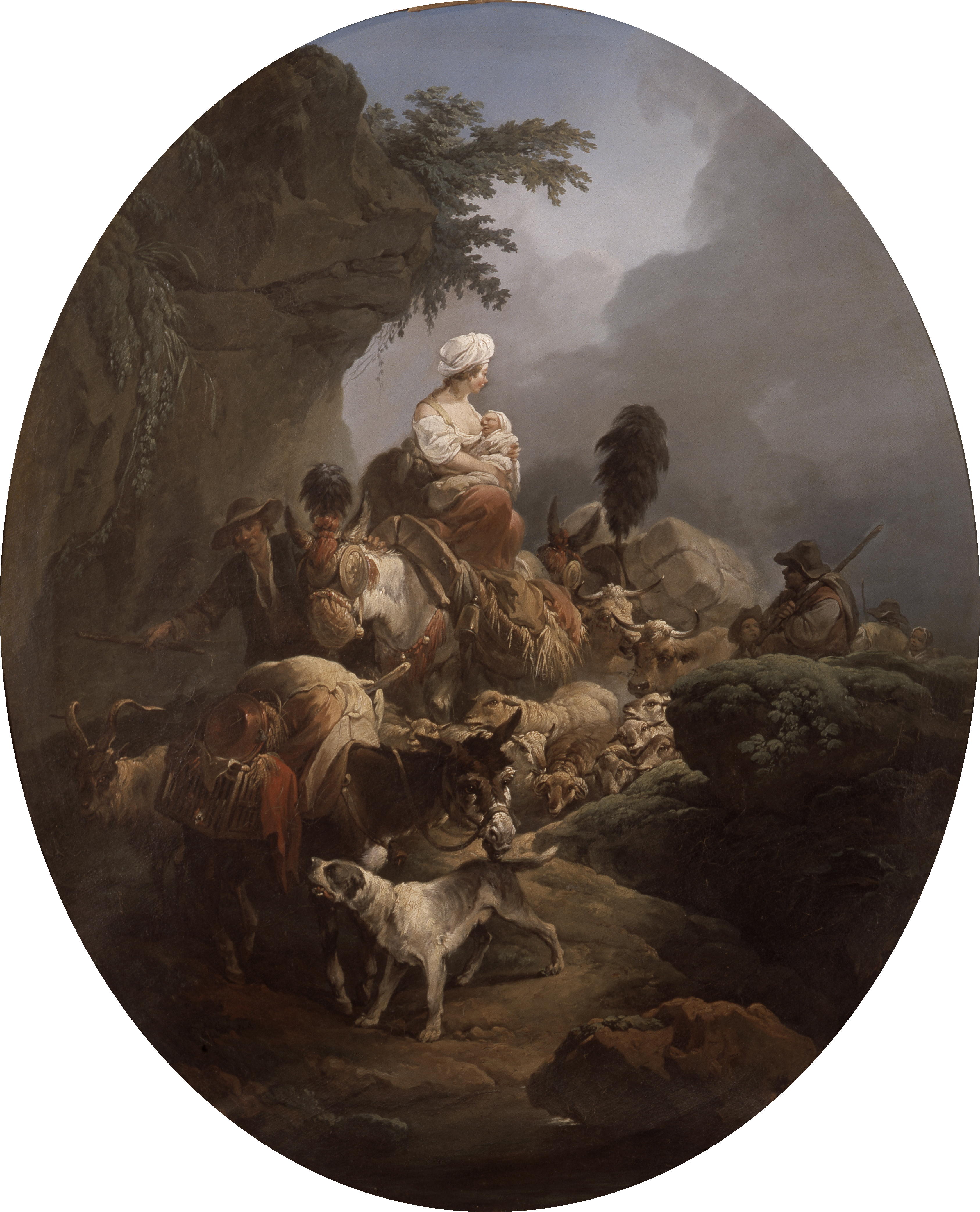 Loutherbourg, Une Caravane