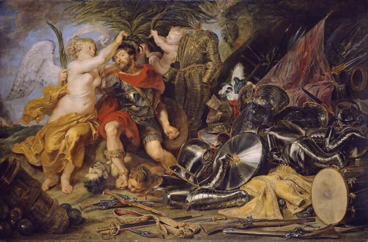 Mars couronné par la Victoire (version de Neuburg) - Rubens