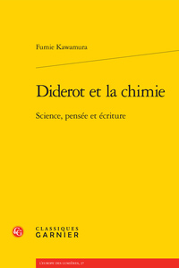 Couverture Diderot et la chimie