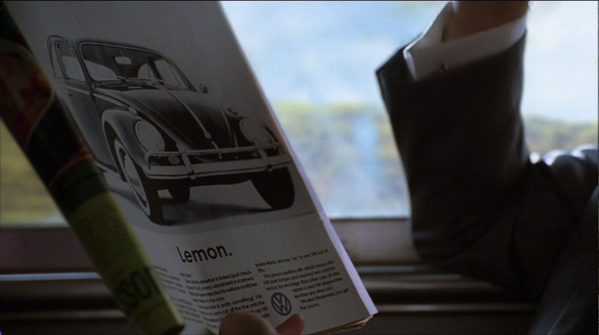 Publicité Lemon pour Volkswagen