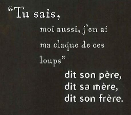 Fig. 11. Neil Gaiman, Des Loups dans les murs, dessins de Dave McKean, Delcourt, 2003, p. ?.