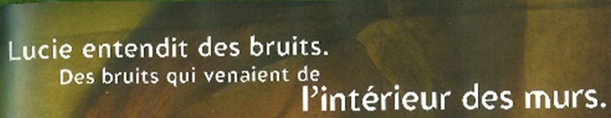 Fig. 3. Neil Gaiman, Des Loups dans les murs, dessins de Dave McKean, Delcourt, 2003, p. ?.