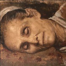 Annibale Carrache, Portrait de femme aveugle