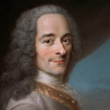 Portrait de Voltaire par La Tour