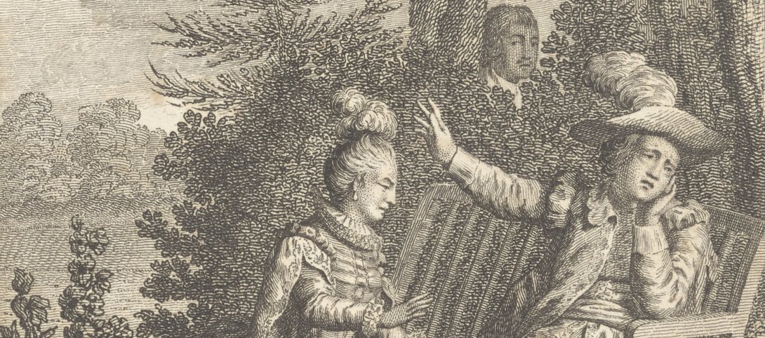 La Princesse de Clèves, scène de l'aveu, édition anglaise, 1777