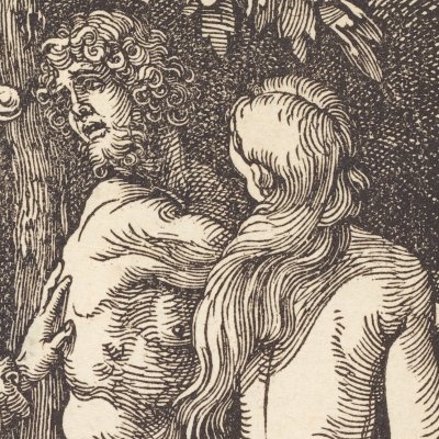 L’expulsion du Paradis (Petite Passion) - Dürer