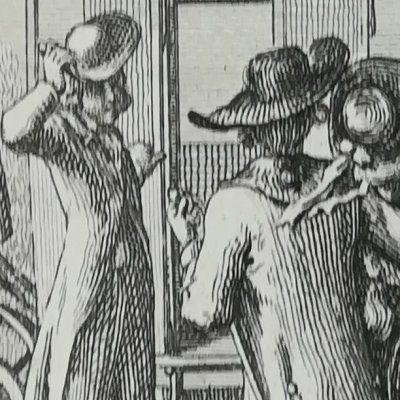 Lovelace enlève Clarisse (Clarisse, Barde/Mérigot 1785 fig6) - Chodowiecki