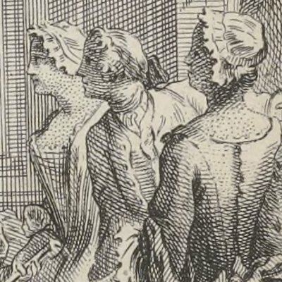 Clarisse et ses hôtesses (Clarisse, Nourse 1751, fig14) - Pasquier