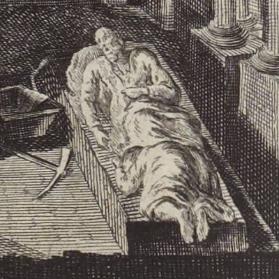 Les Sculptures (Paysan perverti,  Esprit 1782, fig78) - Binet