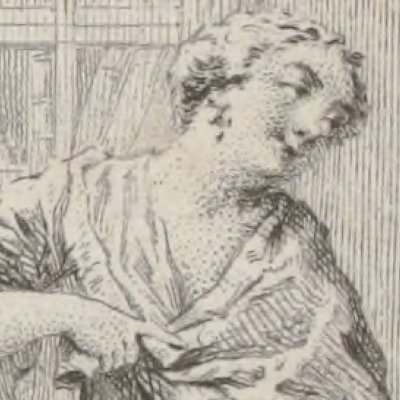 Arabelle raille Clarisse (Clarisse, Nourse 1751 fig5) - Eisen