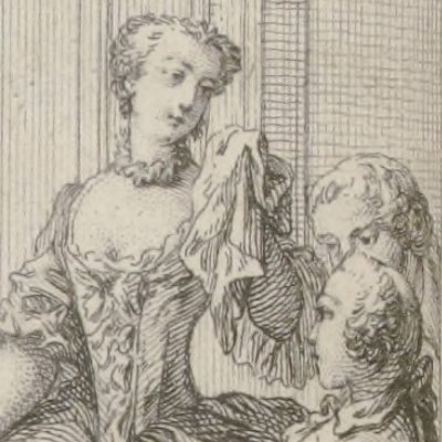 Les Harlowe jugent Clarisse (Clarisse, Nourse 1751, fig1) - Eisen