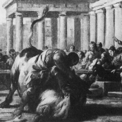 Le combat d’Hercule et d’Achéloüs - Hallé