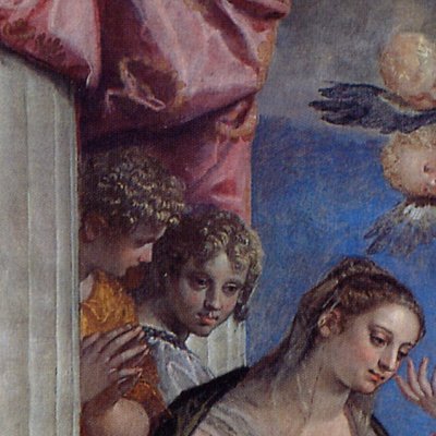 Le mariage mystique de sainte Catherine (version de Venise) - Véronèse