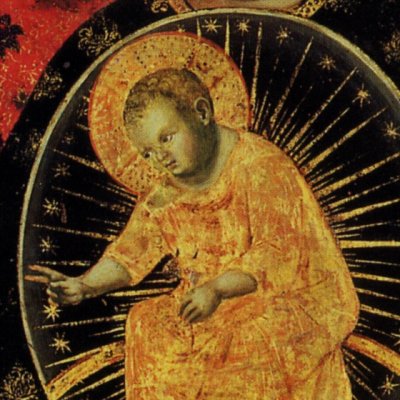 Vierge à l’enfant trônant et deux donateurs - Paolo Veneziano