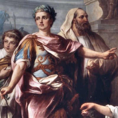 Auguste fait fermer les portes du temple de Janus - Carle Vanloo