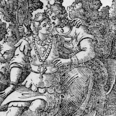Renaud et Armide, Renaud quitte l’île (Jérusalem délivrée, ch16, 1628) - Valesio