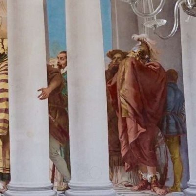 Le sacrifice d’Iphigénie (villa Valmarana) - Tiepolo