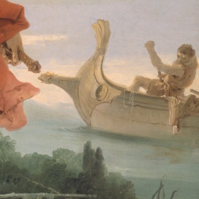 Renaud abandonne Armide (version de Chicago) - Tiepolo