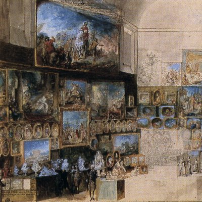 Le Salon de 1765 - Gabriel de Saint-Aubin