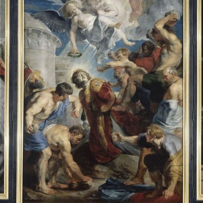 Le martyre de saint Étienne (triptyque) - Rubens