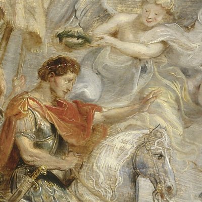 L’entrée triomphale de Constantin à Rome - Rubens