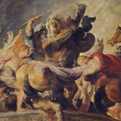 La bataille des Amazones - Rubens