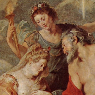 L’arrivée de la Reine à Lyon (Cycle de Marie de Médicis) - Rubens