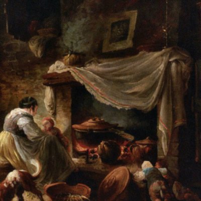 Cuisine italienne - Hubert Robert