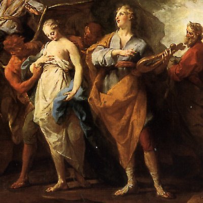 Orphée descendu aux Enfers pour demander Eurydice - Restout