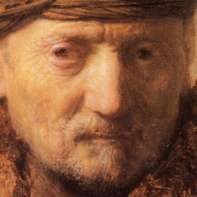 Vieillard au bonnet de fourrure (le Père de Rembrandt ?) - Rembrandt