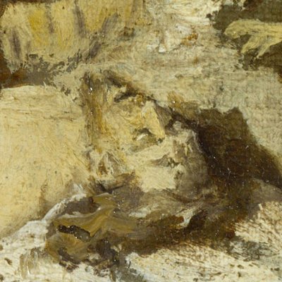 La Vierge contemplant le Christ mort (National Gallery) - Rembrandt