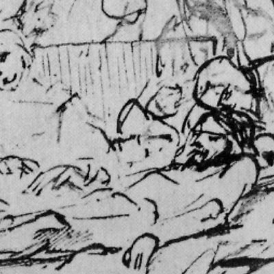 Lamentations sur le Christ mort (Berlin) - Rembrandt
