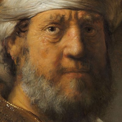 Buste d’homme en costume oriental - Rembrandt