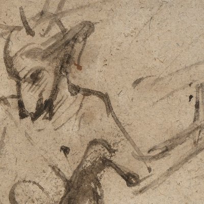 Diane et Actéon (dessin) - Rembrandt