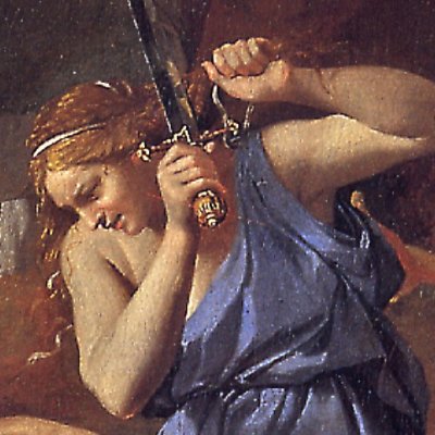 Tancrède et Herminie (Birmingham) - Poussin