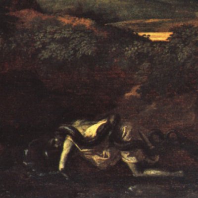 Paysage avec un homme tué par un serpent / Les Effets de la terreur - Poussin