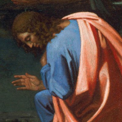 Le baptême du Christ (version de Philadelphie) - Poussin