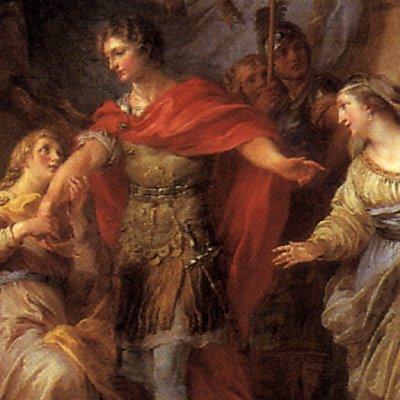 La continence de Scipion - Lemoyne