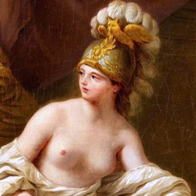 Tirésias aveuglé pour avoir regardé Pallas nue - Dennel d’après Lagrenée